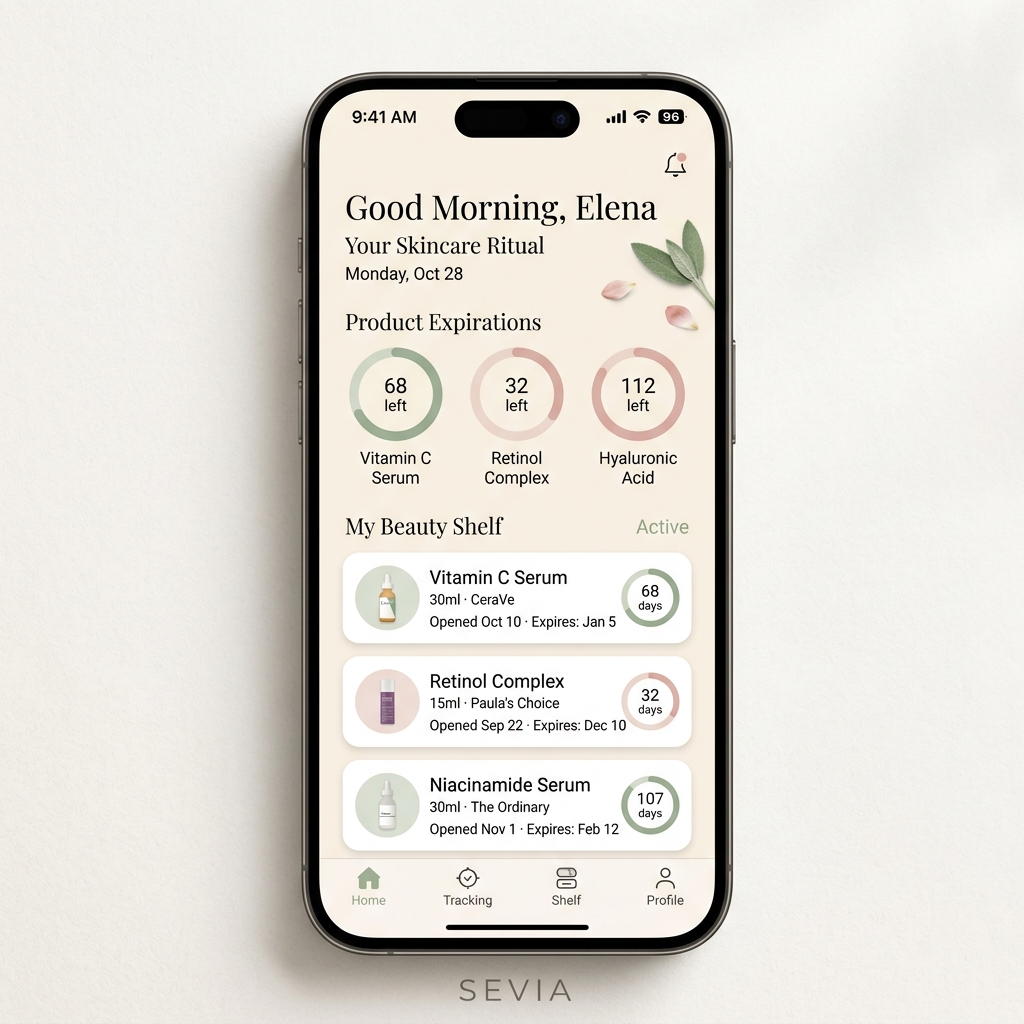 Sevia App Mockup